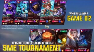 SME MINI TOURNAMENT TEAM BOGART VS TEAM BUGTONG GAME 02 | INTENSE BATTLE