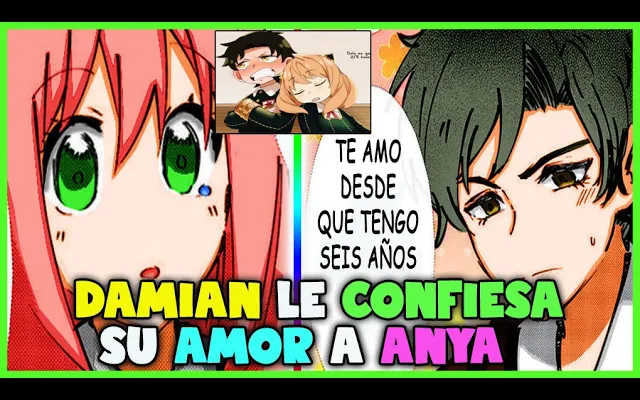 😍DAMIAN LE DICE TE AMO A ANYA l SPY X FAMILY ONE SHOT