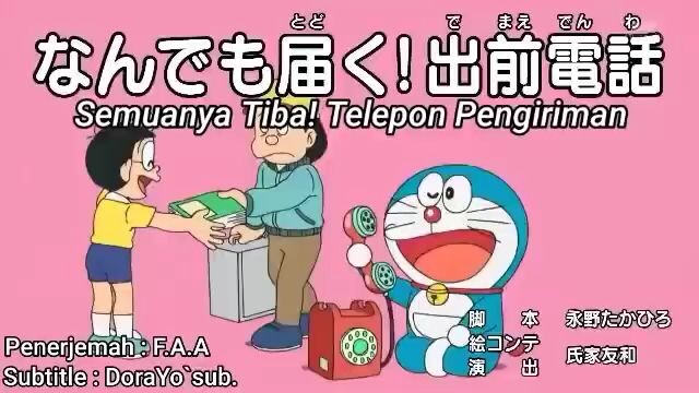 Doraemon Sub indo semua nya tiba telepon pengiriman