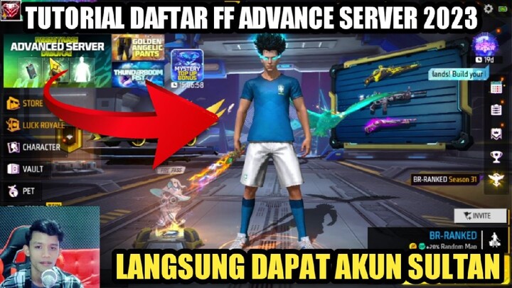 AUTO SULTAN😱 CARA DAFTAR FF ADVANCE SERVER UPDATE TERBARU