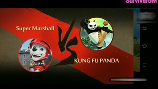 chó đấu với gấu kungfu panda 1 #game