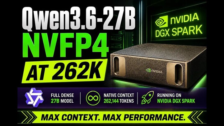 Qwen 3.6 27B gets only 2.5 Tokens Per Second on $5,000 DGX Spark?!