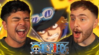 SABO FINALLY SHOWS OFF!! - One Piece Episode 687 + 688 REACTION + REVIEW!