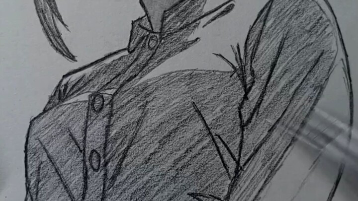 draw Kobeni Higashiyama anime Chainsaw Man.