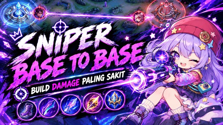 SNIPER BASE TO BASE! BUILD DAMAGE PALING SAKIT ❗