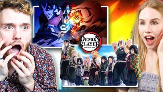 My Wife And I React To Demon Slayer S2 2 Opening + Ending!! | Kimetsu no Yaiba | Anime OP Reaction!