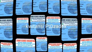 kwitansi PT SUBIR DZADEX NUSANTARA