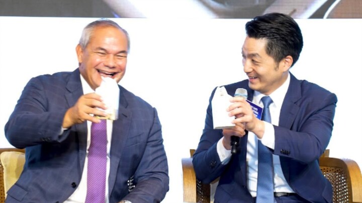 Mayor Chiang Attends the Taipei International Cities Forum, Offers Milk to Mayors from Around the Wo