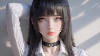 Hyuga Hinata có thể thực hiện phép thuật không? Cô gái 2D, Hình nền 2D, Hyuga Hinata