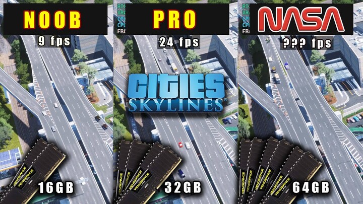 Cities Skylines: How much RAM do you need? [2021]