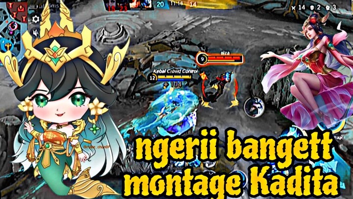NGERIII BANGET NIH !! MONTAGE KADITA NYA 😱!!