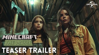 MINECRAFT 2024 - FIRST TEASER TRAILER | Anya taylor-joy, Jenna Ortega