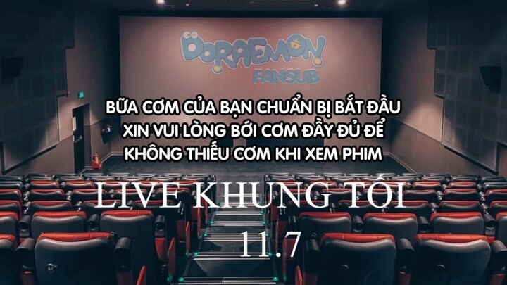 Live khung tối - 11.7.2024 : Đảo Giấu Vàng Của Nobita (2018)