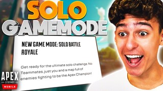 *NEW* SOLO GAMEMODE COMING TO APEX LEGENDS MOBILE!!