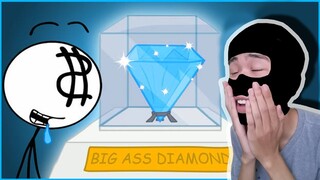 ĐI ĂN TRỘM HAY ĐI TẤU HÀI ... !!! (Pobbrose ăn trộm kim cương) | Stealing The Diamond ✔