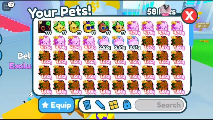 Trying to Hatch Huge Pet in PetSimX #Roblox