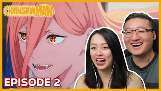 MEETING POWER & AKI ....WOOF 😳 | CHAINSAW MAN Reaction & Discussion Episode 2