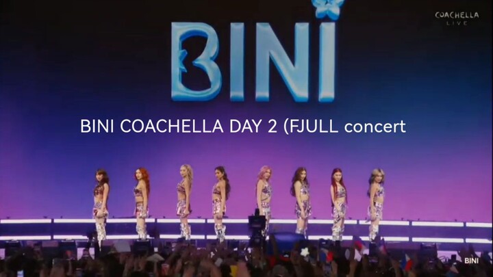 bBINI Coachella 2026 - Day 2 (FULL CONCERT)