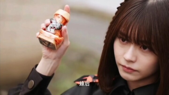 Para gadis yang berubah menjadi Ksatria Kamen di serial Kamen Rider