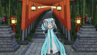 MMD Tsumi Shiki Miku "เรื่องราวหกล้านล้านปีและหนึ่งคืน"