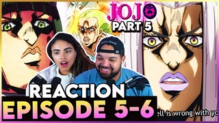 ABBACCHIO'S PAST - JJBA Golden Wind Episode 5-6 Reaction