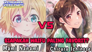 Mami Nanami menjadi Karakter Favorit mengalahkan Chizuru Ichinose di Anime Kanojo Okarishimasu
