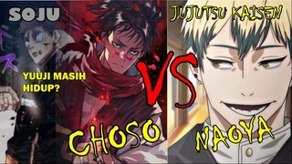 PERTARUNGAN CHOSO VS NAOYA !! ITADORI MASIH HIDUP ?! - JUJUTSU KAISEN