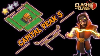 NEW CAPITAL HALL 5 ( CH5 ) BASE LAYOUT | BEST CAPITAL PEAK 5 BASE LAYOUT | CLASH OF CLANS