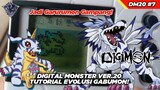 Digital Monster Ver.20 #7 Tutorial Evolusi Gabumon Ke Garurumon! Mirip Animenya? Gampang!