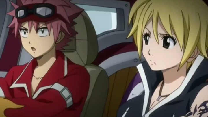 [ Fairy Tail ] Natsu dari Edras, dia membawa Lucy ke dalam mobil, dan dia memiliki seorang putri! Lu