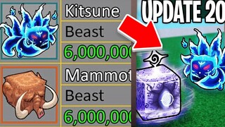 OMG Blox Fruits Update 20.. NEW FRUITS