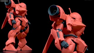 Anaheim official sneak peek: Bandai HGUC Red Wildebeest Gundam model assembly process sharing [Abu P