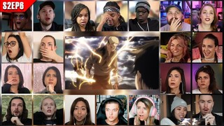 Attack on Titan Season 2 Episode 6 Reaction Mashup | 進撃の巨人