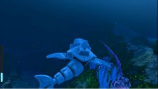 Chế tạo Cá mập Mecha Megalodon siêu cấp kỹ năng phóng điện cực ngầu trong Feed a
