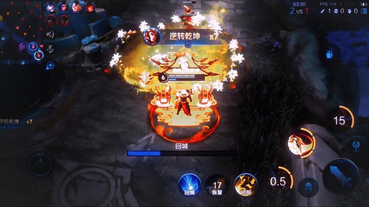 أنا في قمة المرحلة الثالثة