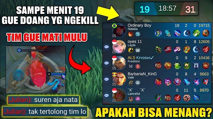 SULIT DIPERCAYA NATALIA ROAM CARRY BRUTAL TIM SUPER DARKSYSTEM - MOBILE LEGENDS
