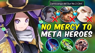 HOW TO DEAL WITH TOP GLOBAL CLINT BY TOP GLOBAL FANNY GAMEPLAY | MLBB