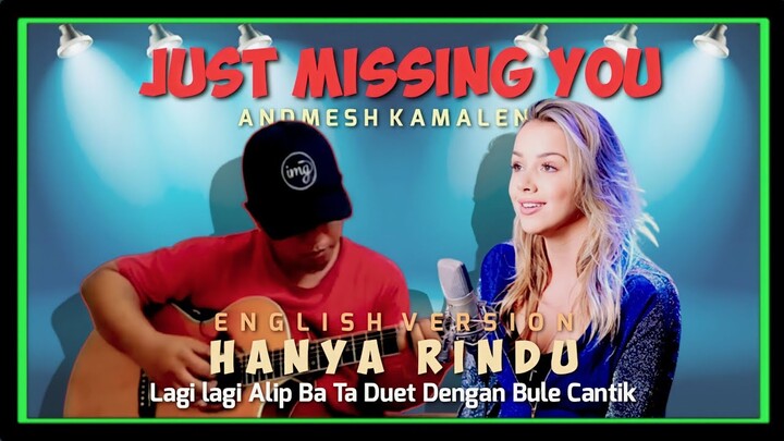 DUET DENGAN BULE CANTIK BIKIN BAPER‼️HANYA RINDU (ENGLISH VERSION) Alip Ba Ta Feat Emma Heesters