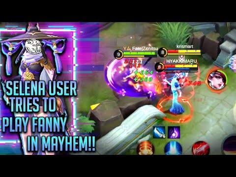 FANNY 300 MATCHES 40% WR!!! | WHEN A SELENA MAIN TRIES TO PLAY FANNY IN MAYHEM | ZENITSU | MLBB