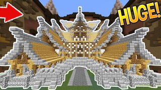 ONLY HUGE BUILDS CHALLENGE (Minecraft Build Battle)