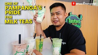 One of Pampanga's pride for milk teas | Tastes from the greens