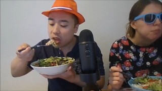 Eating Seafood & Rice Asmr