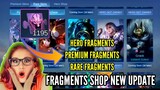 Fragments Shop Update New Added Free Heroes & Skins | December 22, 2021 | MLBB