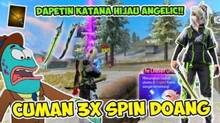 HOKI BANGET COY!! SOLO VS SQUAD 17 KILL PAKAI KATANA JUSTICE'S WINGS DAN BUNDLE ANGEL HIJAU