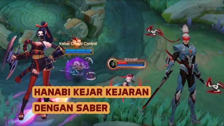 Kejar kejaran dulu sama saber