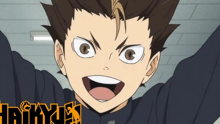 Ju st Nishinoya Fun y Momen ts Happy และ rt y noya-san! ｜ ไฮคิว
