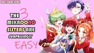 3 Tomboys in Love, The Three Mikadono Sisters Are Surprisingly Easy Harem Anime Announced