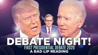 "DEBATE NIGHT 2020!" — A Bad Lip Reading of the First Presidential Debate of 2020