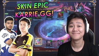 SKIN EPIC KARRIE KEREN ABIS! BARENG FJ & WANNN