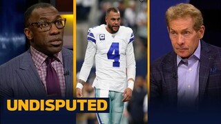 UNDISPUTED - Shannon "claims" Dak Prescott leads Cowboys Defeat Chicago Bears in Week 8